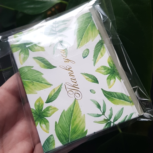 24 pcs Leaves Thank You Cards 2.75x3.75" in - Picture 10 of 12